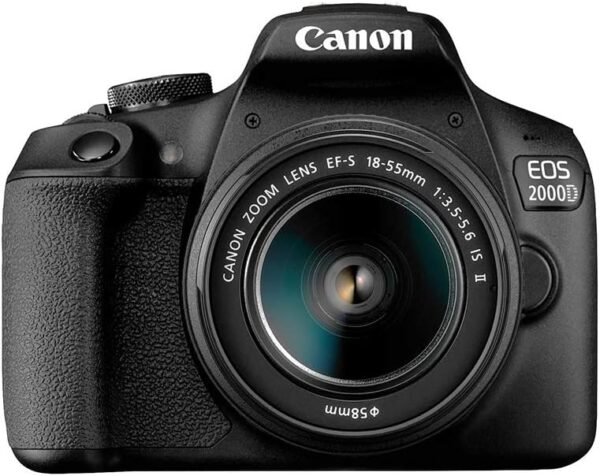 Canon EOS 2000D with 18-55 mm Lens