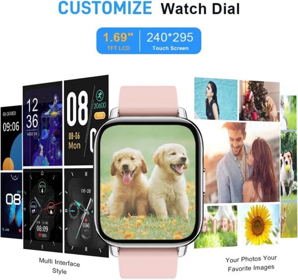 Smart watch for iOS and Android