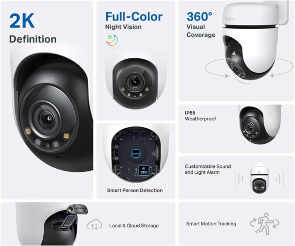 Tapo 2K Outdoor Security Camera